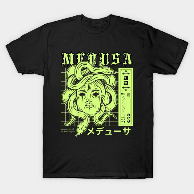 Medusa street clothes T-Shirt by NexWave Store